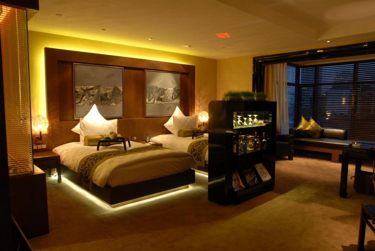 Pudi Boutique Hotel Fuxing Park Shanghai Rom bilde